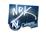 Sticker | NBK- (Foil) | Cologne 2015