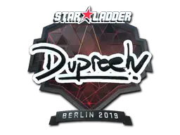 Sticker | dupreeh (Foil) | Berlin 2019 Sticker | dupreeh (Foil) | Berlin 2019