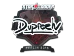Sticker | dupreeh (Foil) | Berlin 2019