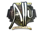 Sticker | allu (Gold) | Berlin 2019