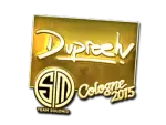 Sticker | dupreeh (Gold) | Cologne 2015