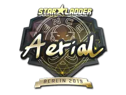 Sticker | Aerial (Gold) | Berlin 2019 Sticker | Aerial (Gold) | Berlin 2019