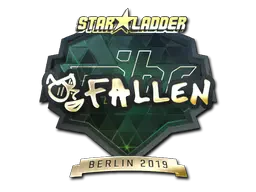 Sticker | FalleN (Gold) | Berlin 2019 Sticker | FalleN (Gold) | Berlin 2019
