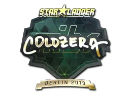 Sticker | coldzera (Gold) | Berlin 2019 Sticker | coldzera (Gold) | Berlin 2019