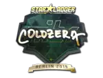 Sticker | coldzera (Gold) | Berlin 2019