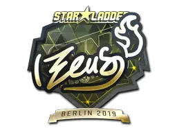 Sticker | Zeus (Gold) | Berlin 2019 Sticker | Zeus (Gold) | Berlin 2019