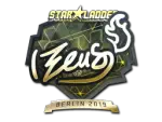 Sticker | Zeus (Gold) | Berlin 2019