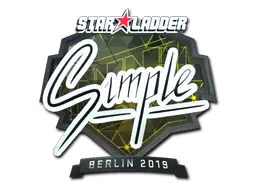 Sticker | s1mple (Foil) | Berlin 2019