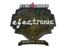 Sticker | electronic | Berlin 2019 Sticker | electronic | Berlin 2019