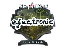 Sticker | electronic (Foil) | Berlin 2019 Sticker | electronic (Foil) | Berlin 2019
