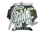 Sticker | flamie (Foil) | Berlin 2019