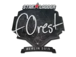 Sticker | f0rest | Berlin 2019