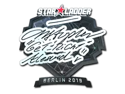 Sticker | GeT_RiGhT (Foil) | Berlin 2019 Sticker | GeT_RiGhT (Foil) | Berlin 2019