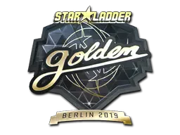 Sticker | Golden (Gold) | Berlin 2019 Sticker | Golden (Gold) | Berlin 2019