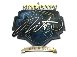 Sticker | nitr0 (Gold) | Berlin 2019 Sticker | nitr0 (Gold) | Berlin 2019