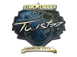 Sticker | Twistzz (Gold) | Berlin 2019 Sticker | Twistzz (Gold) | Berlin 2019