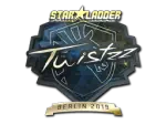 Sticker | Twistzz (Gold) | Berlin 2019