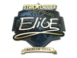 Sticker | EliGE (Gold) | Berlin 2019
