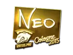Sticker | NEO (Gold) | Cologne 2015
