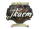 Sticker | jkaem (Gold) | Berlin 2019