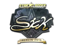 Sticker | SicK (Gold) | Berlin 2019 Sticker | SicK (Gold) | Berlin 2019