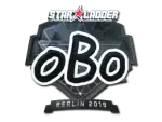 Sticker | oBo (Foil) | Berlin 2019