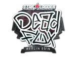 Sticker | DeadFox (Foil) | Berlin 2019
