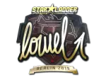 Sticker | loWel (Gold) | Berlin 2019