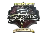 Sticker | oskar (Gold) | Berlin 2019