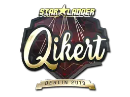 Sticker | qikert (Gold) | Berlin 2019 Sticker | qikert (Gold) | Berlin 2019