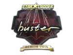 Sticker | buster (Gold) | Berlin 2019