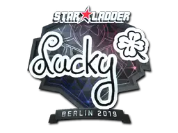 Sticker | Lucky (Foil) | Berlin 2019 Sticker | Lucky (Foil) | Berlin 2019