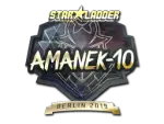 Sticker | AmaNEk (Gold) | Berlin 2019