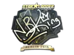 Sticker | NBK- (Gold) | Berlin 2019