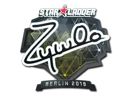 Sticker | ZywOo (Foil) | Berlin 2019 Sticker | ZywOo (Foil) | Berlin 2019