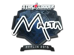 Sticker | malta (Foil) | Berlin 2019 Sticker | malta (Foil) | Berlin 2019