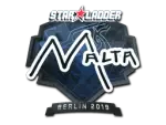 Sticker | malta (Foil) | Berlin 2019