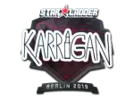 Sticker | karrigan (Foil) | Berlin 2019