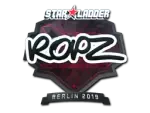 Sticker | ropz (Foil) | Berlin 2019