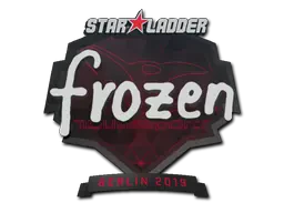 Sticker | frozen | Berlin 2019 Sticker | frozen | Berlin 2019
