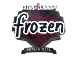 Sticker | frozen (Foil) | Berlin 2019
