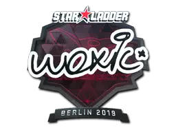 Sticker | woxic (Foil) | Berlin 2019 Sticker | woxic (Foil) | Berlin 2019
