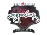 Sticker | xsepower (Foil) | Berlin 2019