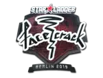 Sticker | facecrack (Foil) | Berlin 2019