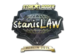 Sticker | stanislaw (Gold) | Berlin 2019 Sticker | stanislaw (Gold) | Berlin 2019