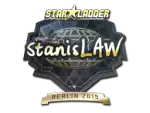 Sticker | stanislaw (Gold) | Berlin 2019