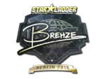 Sticker | Brehze (Gold) | Berlin 2019