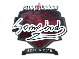 Sticker | somebody (Foil) | Berlin 2019 Sticker | somebody (Foil) | Berlin 2019