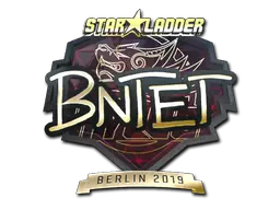 Sticker | BnTeT (Gold) | Berlin 2019 Sticker | BnTeT (Gold) | Berlin 2019