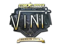 Sticker | VINI (Gold) | Berlin 2019 Sticker | VINI (Gold) | Berlin 2019